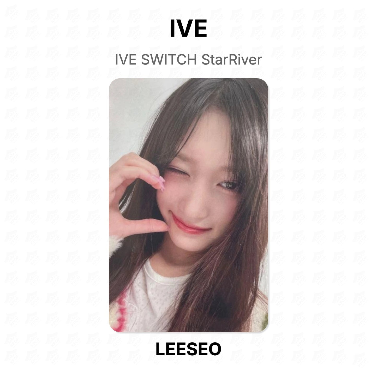 IVE SWITCH StarRiver Official Photocard