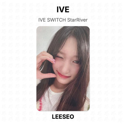 IVE SWITCH StarRiver Official Photocard