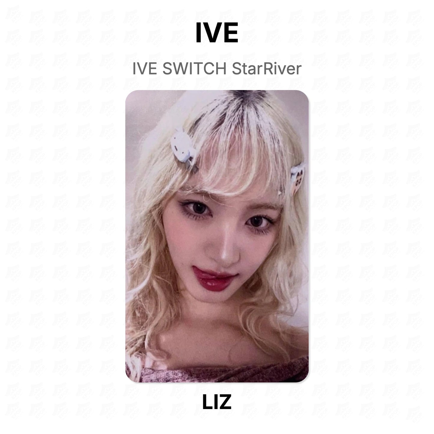 IVE SWITCH StarRiver Official Photocard