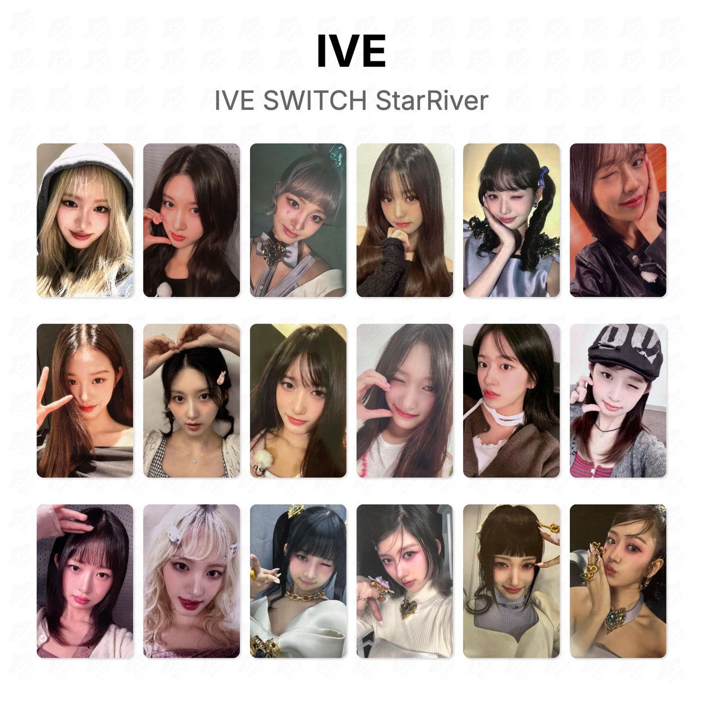 IVE SWITCH StarRiver Official Photocard