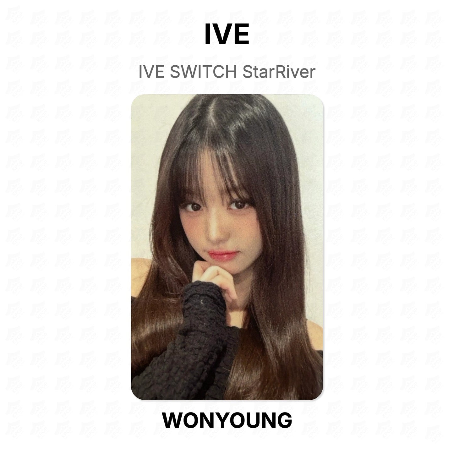IVE SWITCH StarRiver Official Photocard