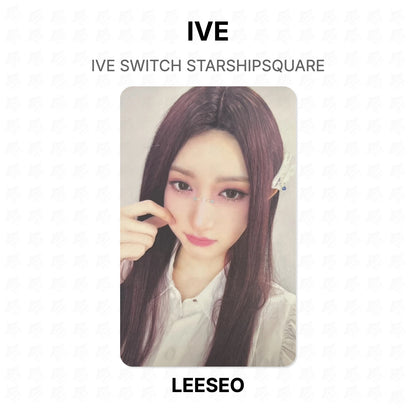 IVE SWITCH STARSHIPSQUARE Official Photocard
