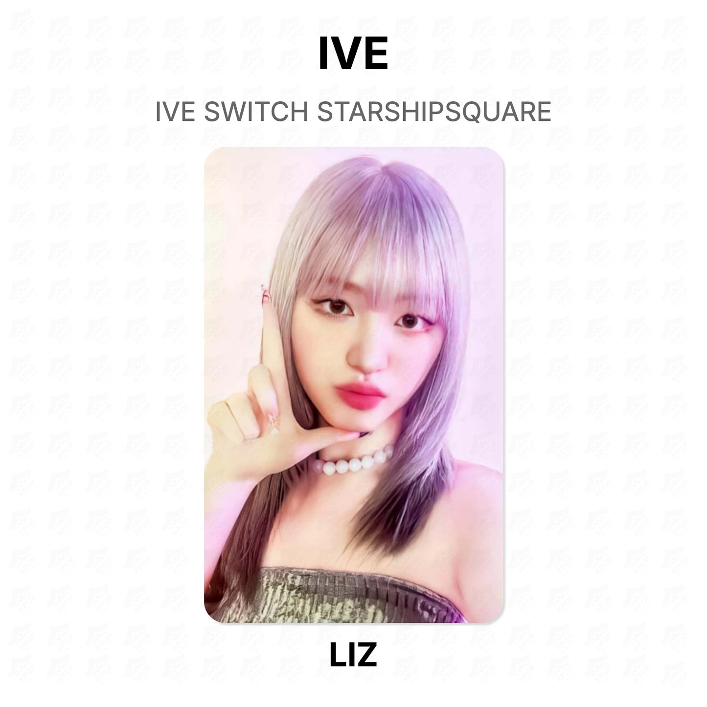 IVE SWITCH STARSHIPSQUARE Official Photocard