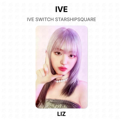 IVE SWITCH STARSHIPSQUARE Official Photocard
