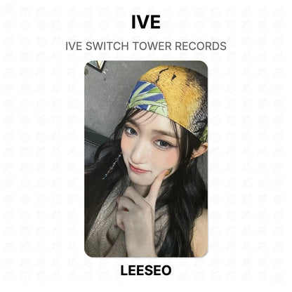 IVE SWITCH TOWER RECORDS Official Photocard