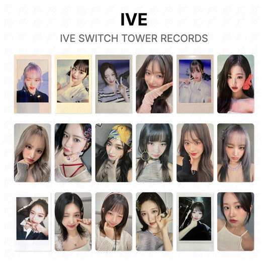 IVE SWITCH TOWER RECORDS Official Photocard