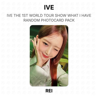 IVE THE 1ST WORLD TOUR SHOW WHAT I HAVE RANDOM PHOTOCARD PACK Official Photocard