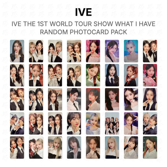 IVE THE 1ST WORLD TOUR SHOW WHAT I HAVE RANDOM PHOTOCARD PACK Official Photocard