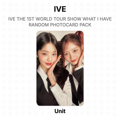 IVE THE 1ST WORLD TOUR SHOW WHAT I HAVE RANDOM PHOTOCARD PACK Official Photocard