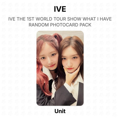 IVE THE 1ST WORLD TOUR SHOW WHAT I HAVE RANDOM PHOTOCARD PACK Official Photocard