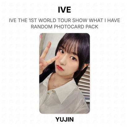 IVE THE 1ST WORLD TOUR SHOW WHAT I HAVE RANDOM PHOTOCARD PACK Official Photocard