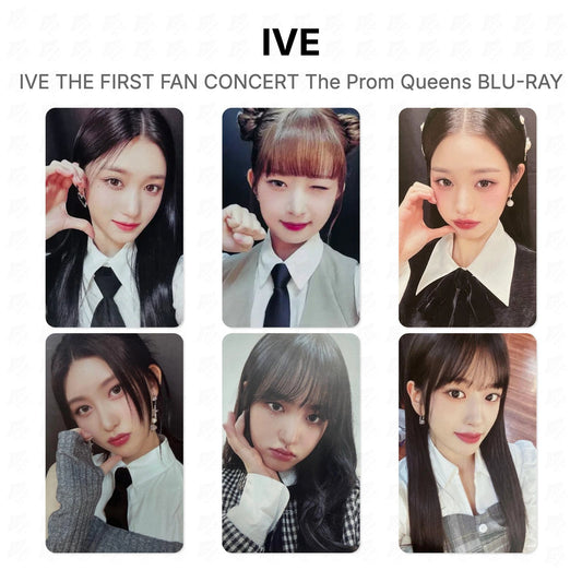 IVE THE FIRST FAN CONCERT The Prom Queens BLU-RAY Official Photocard