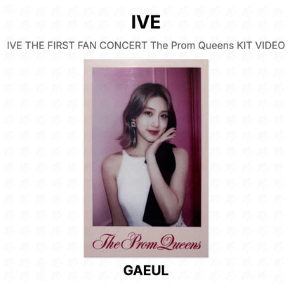 IVE THE FIRST FAN CONCERT The Prom Queens KIT VIDEO Official Photocard