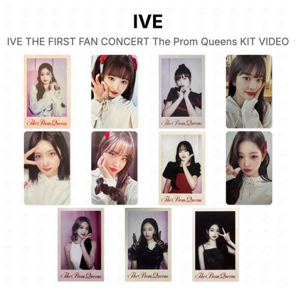 IVE THE FIRST FAN CONCERT The Prom Queens KIT VIDEO Official Photocard