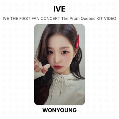 IVE THE FIRST FAN CONCERT The Prom Queens KIT VIDEO Official Photocard