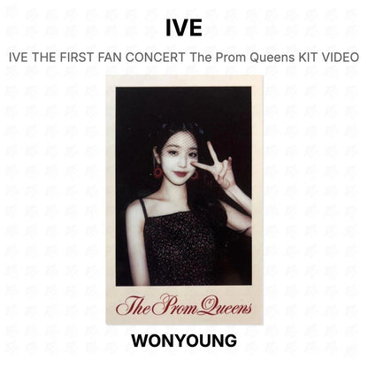 IVE THE FIRST FAN CONCERT The Prom Queens KIT VIDEO Official Photocard