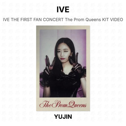 IVE THE FIRST FAN CONCERT The Prom Queens KIT VIDEO Official Photocard