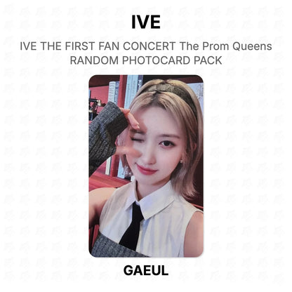 IVE THE FIRST FAN CONCERT The Prom Queens RANDOM PHOTOCARD PACK Official Photocard