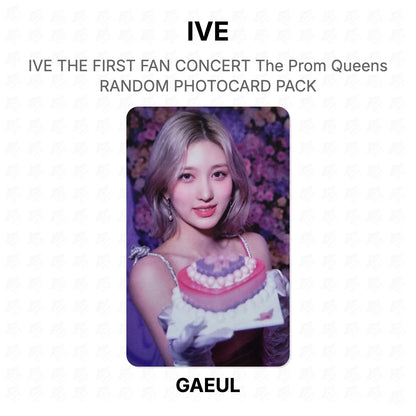 IVE THE FIRST FAN CONCERT The Prom Queens RANDOM PHOTOCARD PACK Official Photocard