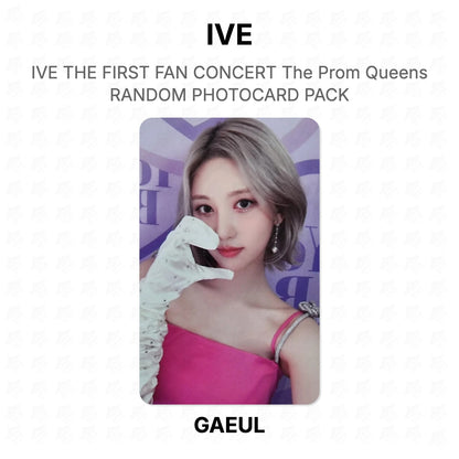 IVE THE FIRST FAN CONCERT The Prom Queens RANDOM PHOTOCARD PACK Official Photocard