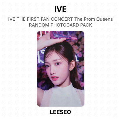 IVE THE FIRST FAN CONCERT The Prom Queens RANDOM PHOTOCARD PACK Official Photocard