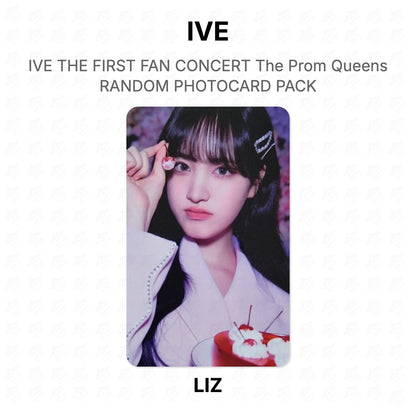 IVE THE FIRST FAN CONCERT The Prom Queens RANDOM PHOTOCARD PACK Official Photocard