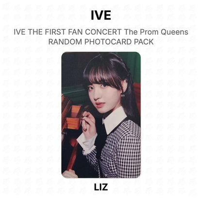 IVE THE FIRST FAN CONCERT The Prom Queens RANDOM PHOTOCARD PACK Official Photocard