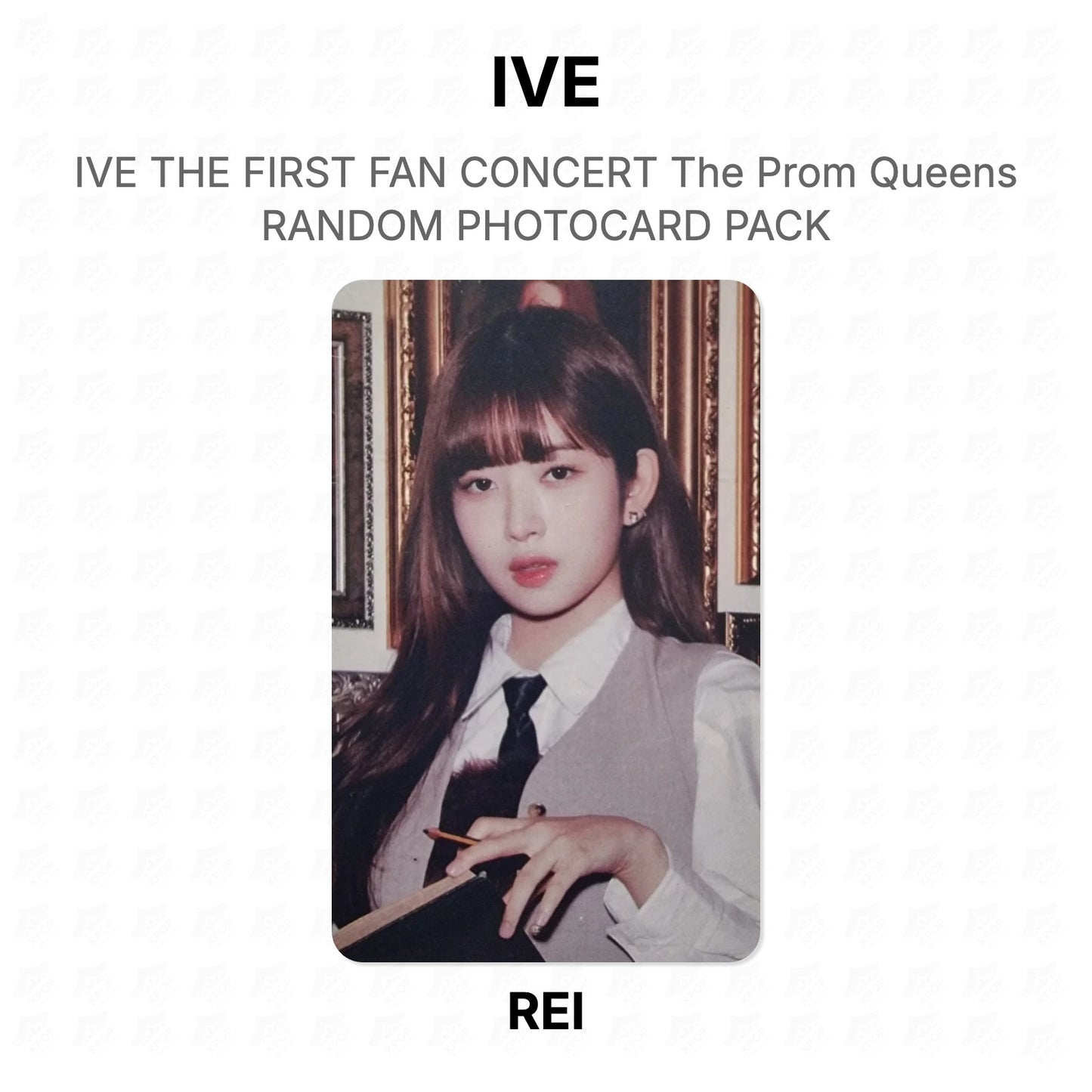 IVE THE FIRST FAN CONCERT The Prom Queens RANDOM PHOTOCARD PACK Official Photocard