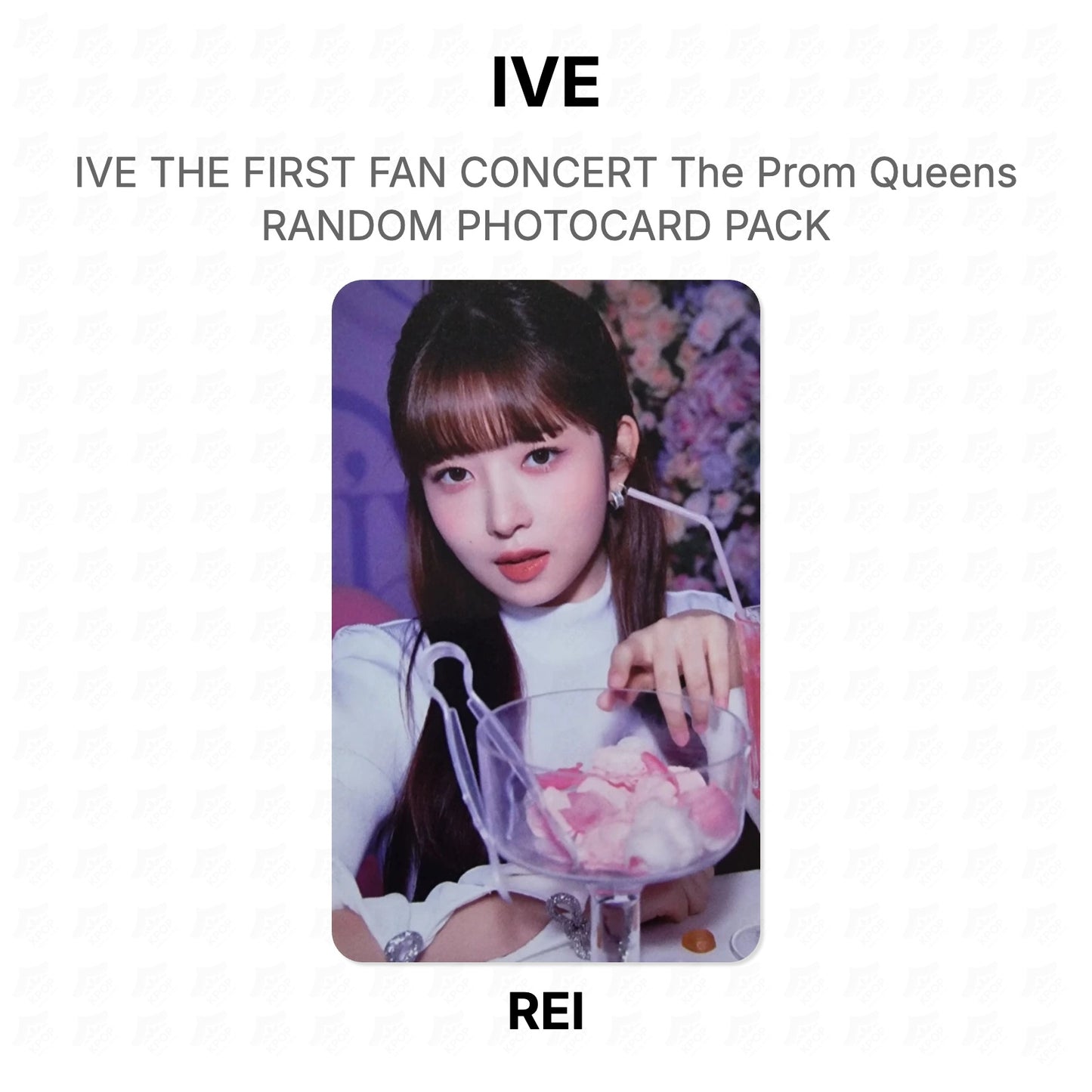 IVE THE FIRST FAN CONCERT The Prom Queens RANDOM PHOTOCARD PACK Official Photocard