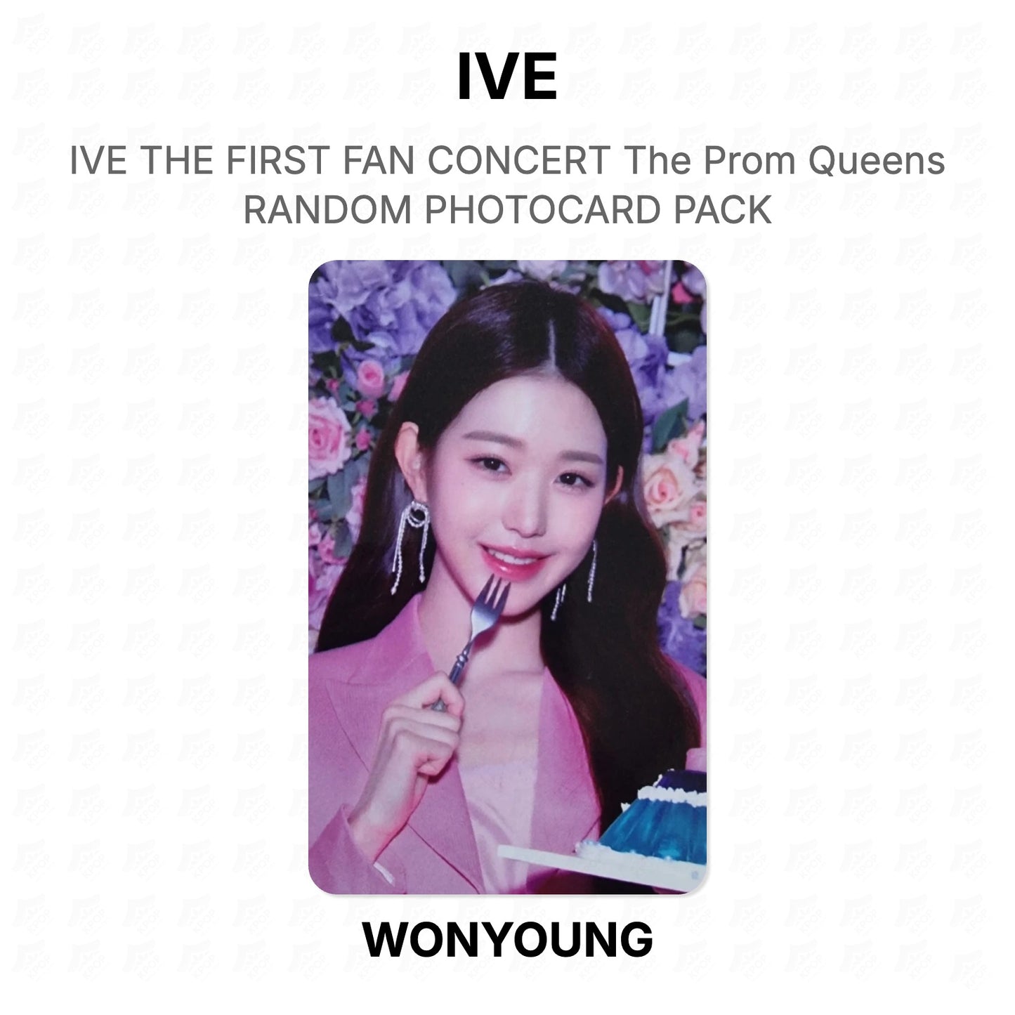 IVE THE FIRST FAN CONCERT The Prom Queens RANDOM PHOTOCARD PACK Official Photocard