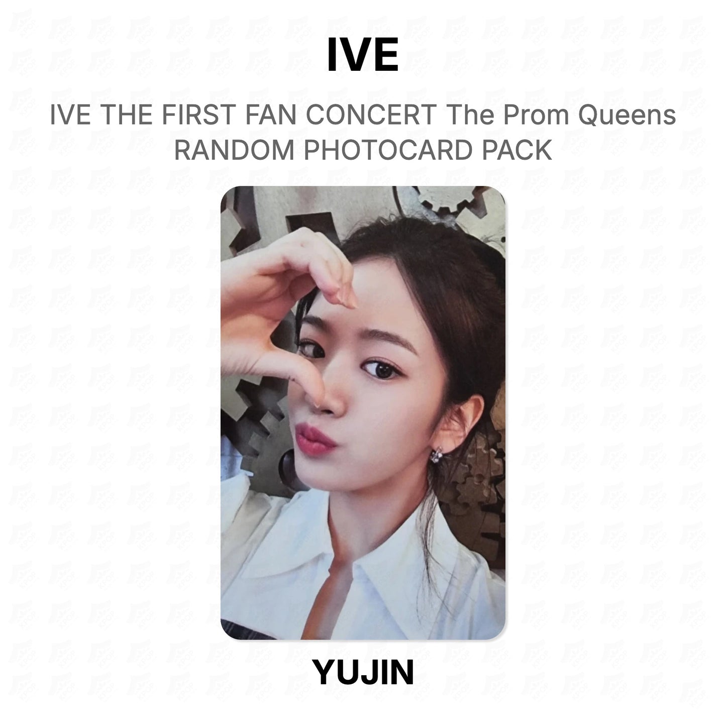IVE THE FIRST FAN CONCERT The Prom Queens RANDOM PHOTOCARD PACK Official Photocard