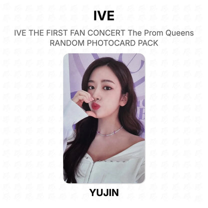 IVE THE FIRST FAN CONCERT The Prom Queens RANDOM PHOTOCARD PACK Official Photocard