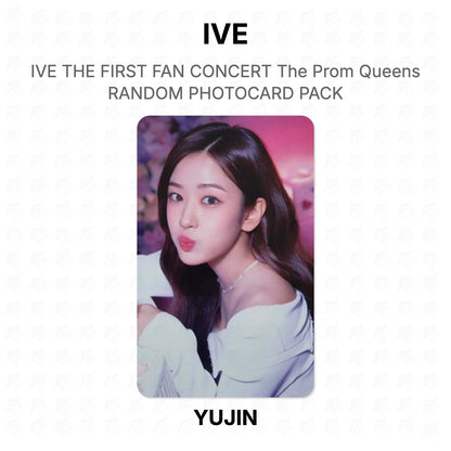 IVE THE FIRST FAN CONCERT The Prom Queens RANDOM PHOTOCARD PACK Official Photocard
