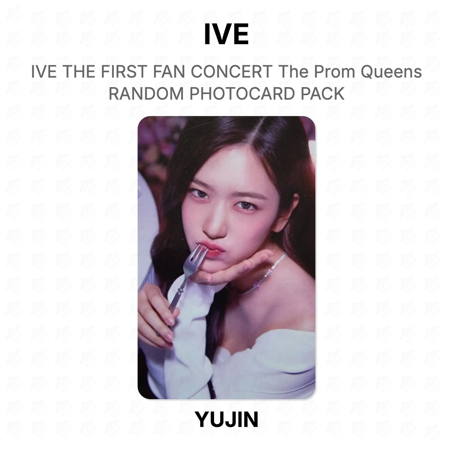 IVE THE FIRST FAN CONCERT The Prom Queens RANDOM PHOTOCARD PACK Official Photocard