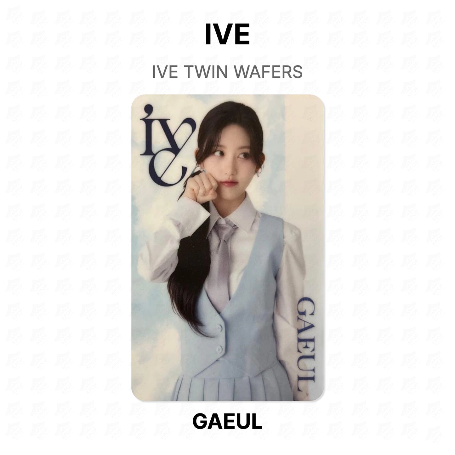 IVE TWIN WAFERS Official Photocard