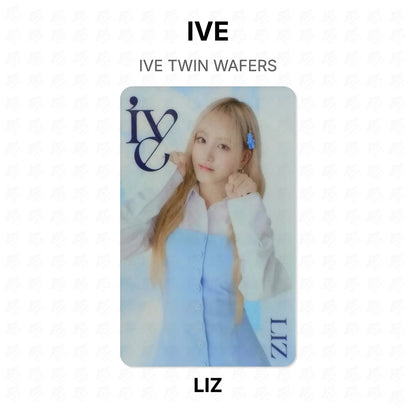 IVE TWIN WAFERS Official Photocard