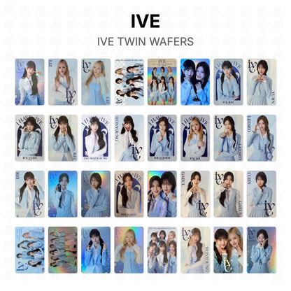 IVE TWIN WAFERS Official Photocard