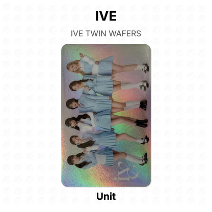 IVE TWIN WAFERS Official Photocard
