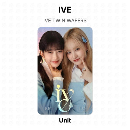 IVE TWIN WAFERS Official Photocard