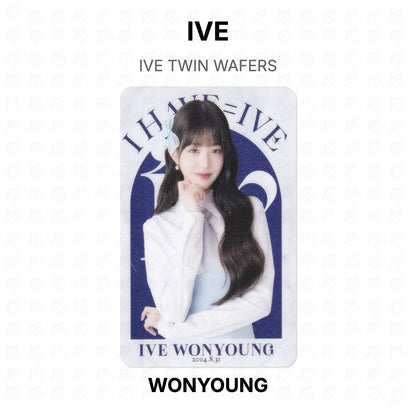 IVE TWIN WAFERS Official Photocard