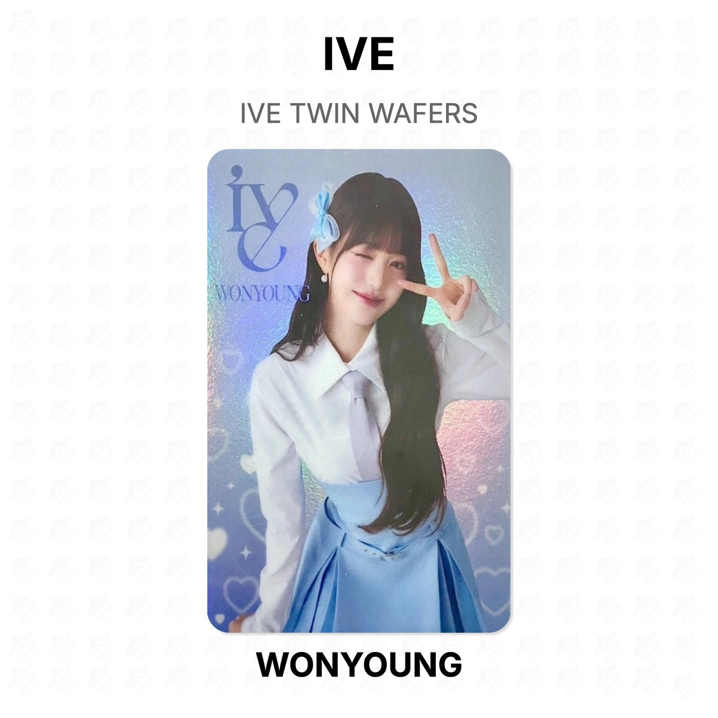 IVE TWIN WAFERS Official Photocard