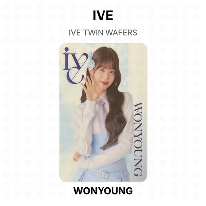 IVE TWIN WAFERS Official Photocard