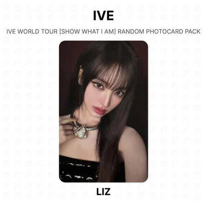 IVE WORLD TOUR [SHOW WHAT I AM] RANDOM PHOTOCARD PACK Official Photocard