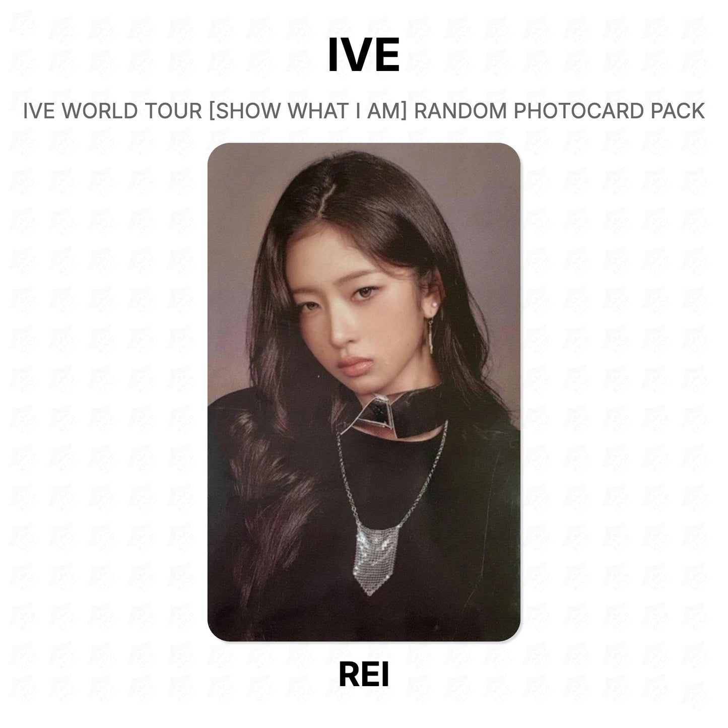 IVE WORLD TOUR [SHOW WHAT I AM] RANDOM PHOTOCARD PACK Official Photocard