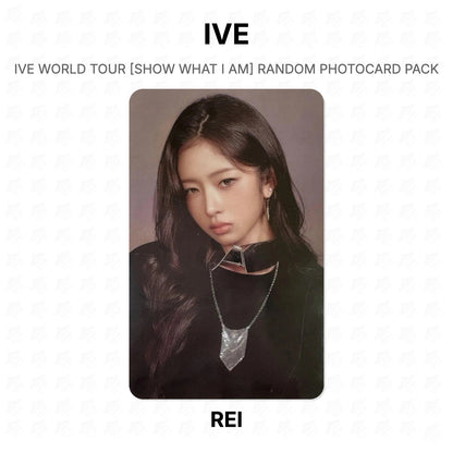 IVE WORLD TOUR [SHOW WHAT I AM] RANDOM PHOTOCARD PACK Official Photocard