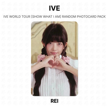 IVE WORLD TOUR [SHOW WHAT I AM] RANDOM PHOTOCARD PACK Official Photocard