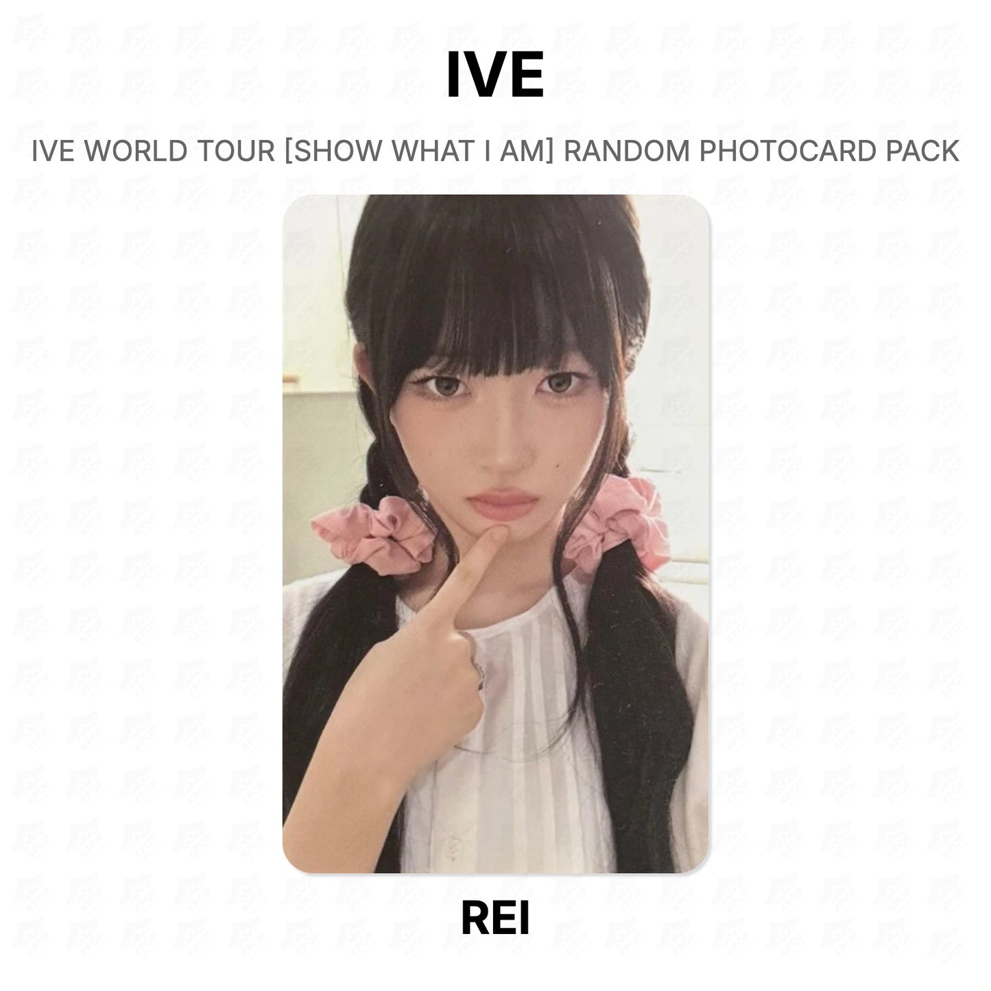 IVE WORLD TOUR [SHOW WHAT I AM] RANDOM PHOTOCARD PACK Official Photocard