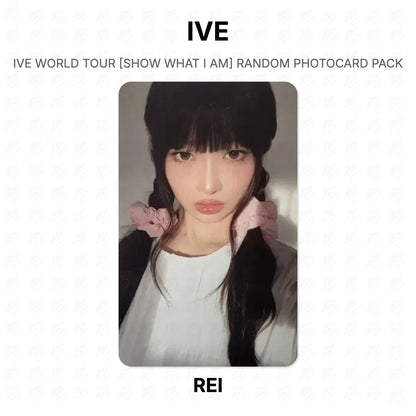 IVE WORLD TOUR [SHOW WHAT I AM] RANDOM PHOTOCARD PACK Official Photocard