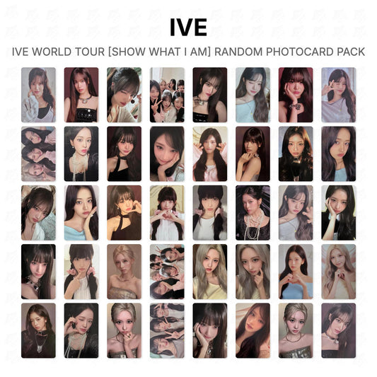 IVE WORLD TOUR [SHOW WHAT I AM] RANDOM PHOTOCARD PACK Official Photocard
