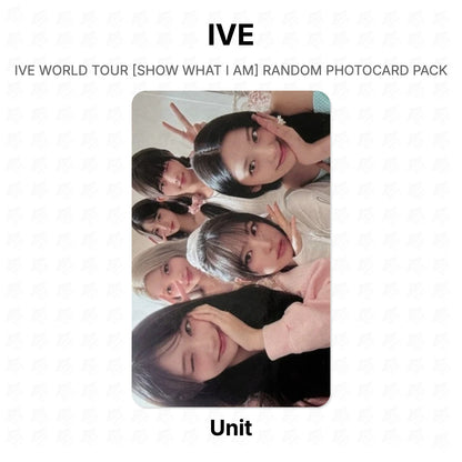 IVE WORLD TOUR [SHOW WHAT I AM] RANDOM PHOTOCARD PACK Official Photocard